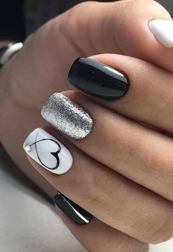 Lovely And Gorgeous Nail Designs For Your Valentine's Day Sophisticated Nails Nail Color Nail Designs Stylish Nails Nail Art Nails