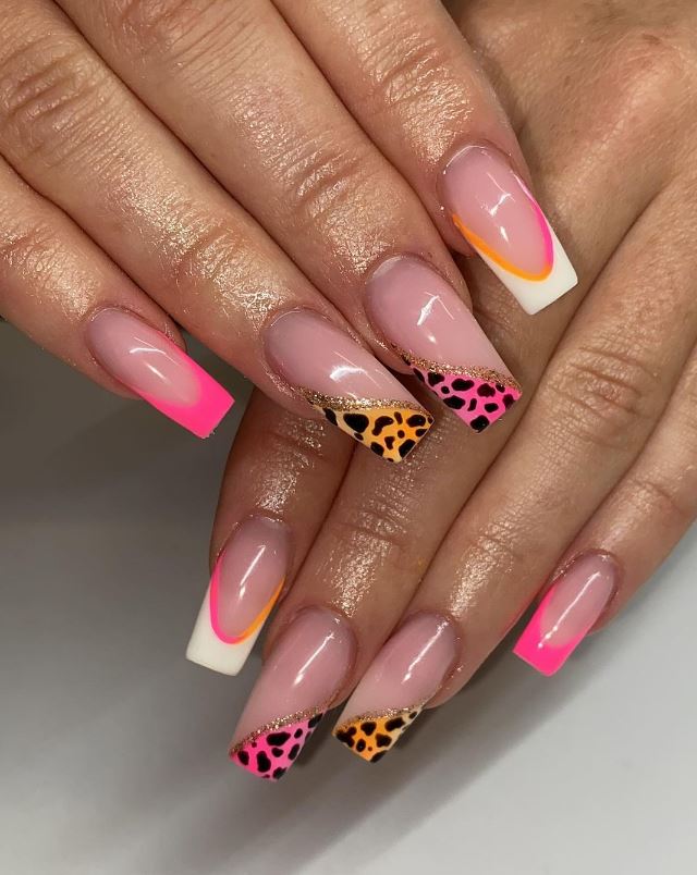 Neon Animal Print Delight