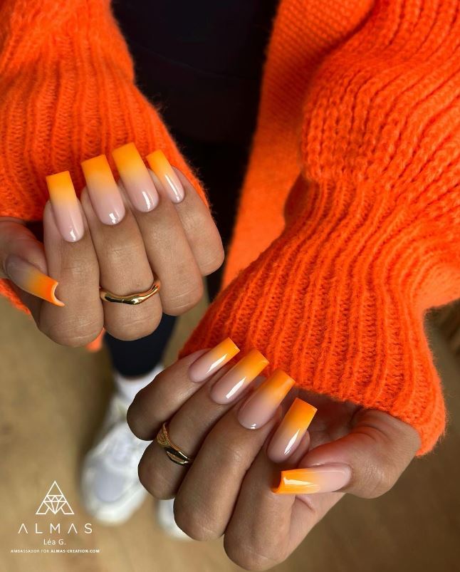 Orange Ombre Perfection