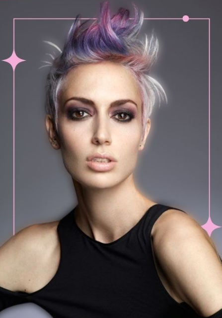 Pixie Mohawk With Rich Color Inspiration