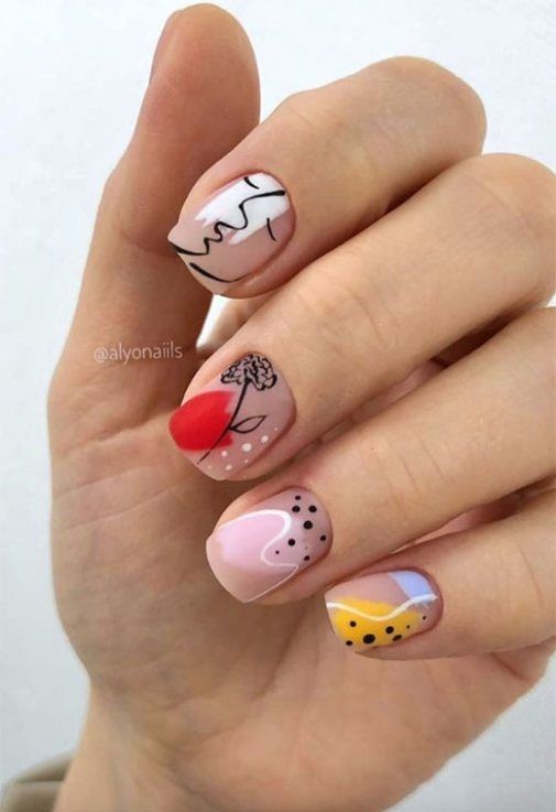 Pretty Nail Designs Simple Inspiration