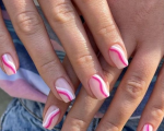 Trendy Nail Designs For Short Nails Short Acrylic Nails Short Nails Simple Gel Nails Pink Acrylic Nails Acrylic Nails Short Acrylic Nails Designs