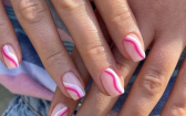 Trendy Nail Designs For Short Nails Short Acrylic Nails Short Nails Simple Gel Nails Pink Acrylic Nails Acrylic Nails Short Acrylic Nails Designs