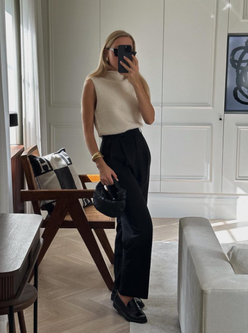 Wide Leg Pants + Sleeveless