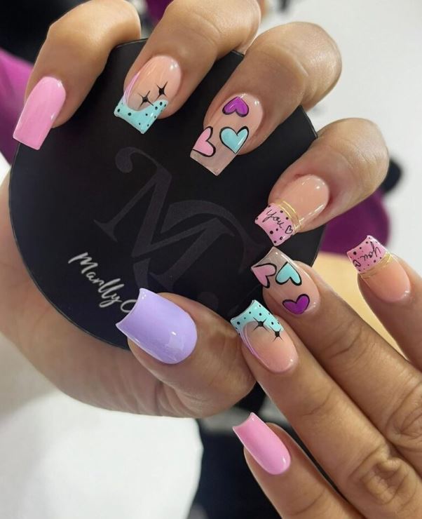 Amazing Cute And Elegant Nail Art Picture