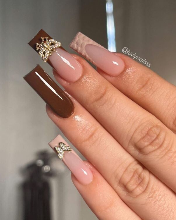 Awesome Long Nail Designs Picture