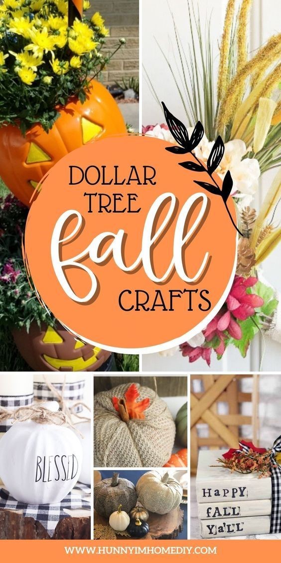 Budget Friendly DIY Dollar Store Fall Crafts