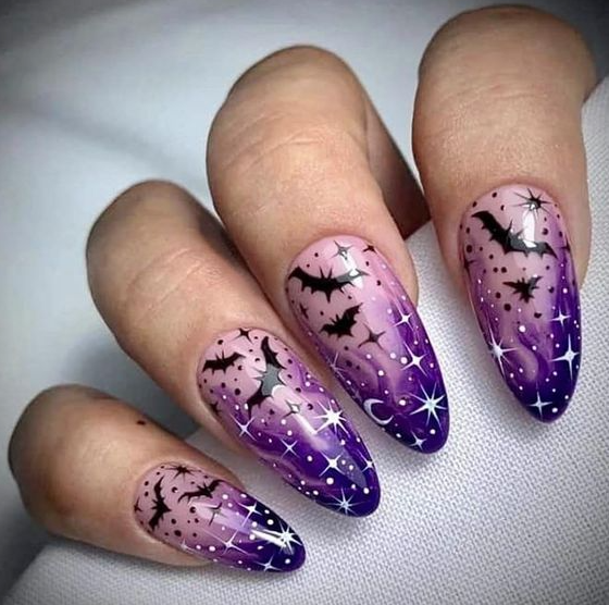 False Nails Halloween Press On Nails Acrylic Nail Tips Nail Accessories Glue On Nails Fake Nails