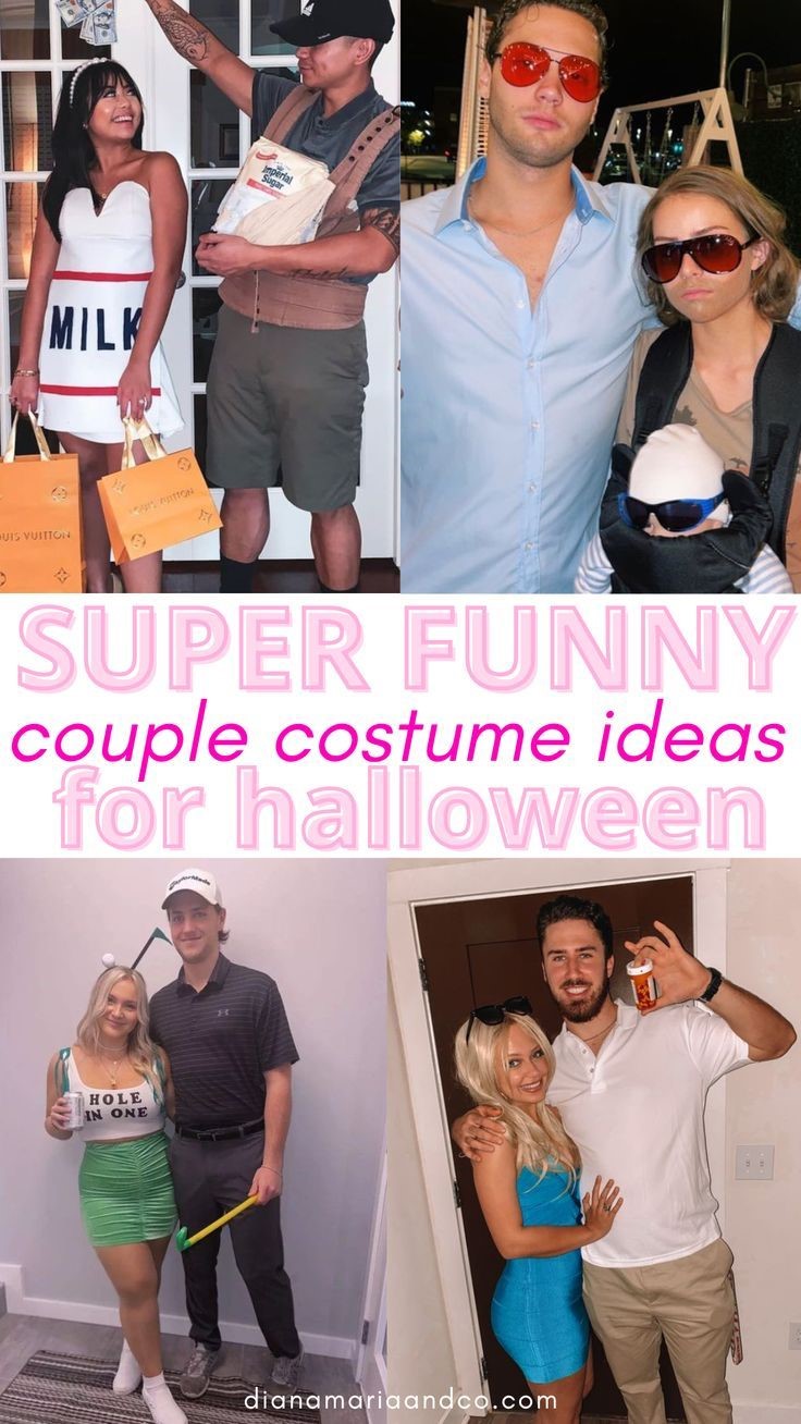 Funny Couple Costume Ideas For Halloween You'll Obsess Over