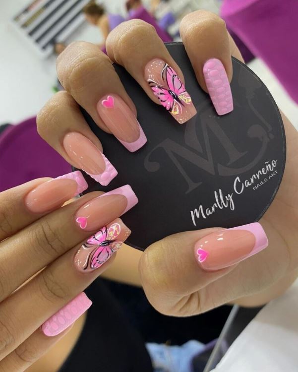 Gorgeous Cute And Elegant Nail Art Picture