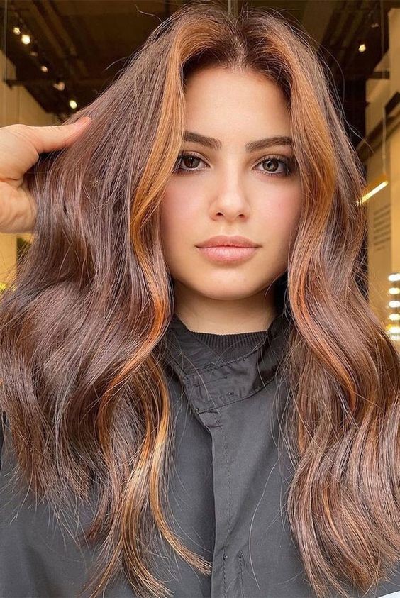 Gorgeous Fall Hair Colors For Shag Hairstyles