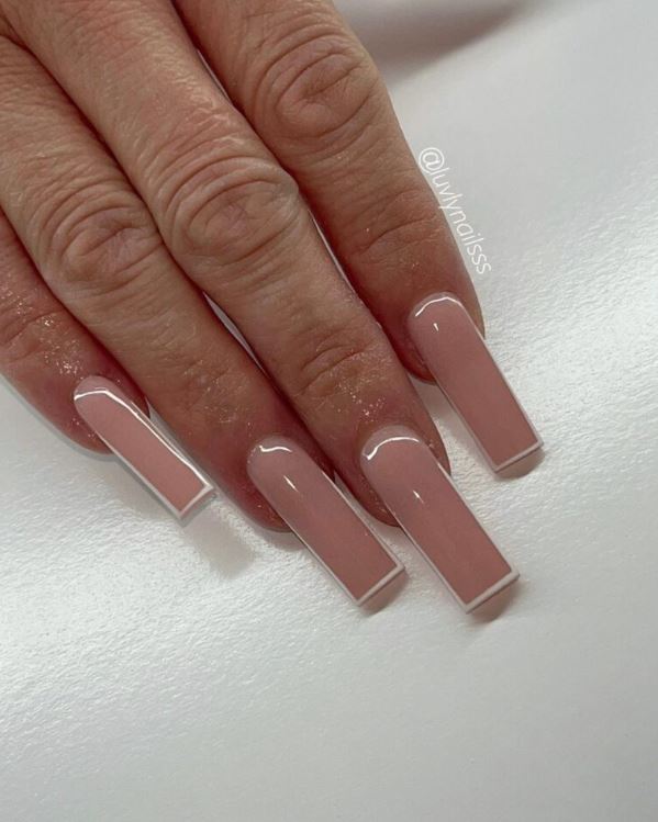 Gorgeous Long Nail Designs Photo