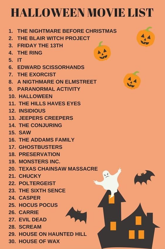 Halloween Film Halloween Movies List Halloween Sleepover Halloween Movie Night Halloween Movies Scary Movie List