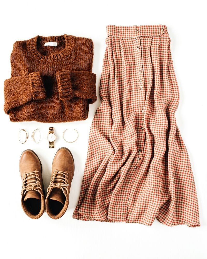 How To Wear Autumn Colors Clothes Knitwear