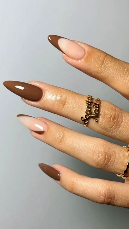 Long Nails Cute Nails For Fall October Nails Thanksgiving Nails Nail Colors Fall Nail Art Fall Nail Designs