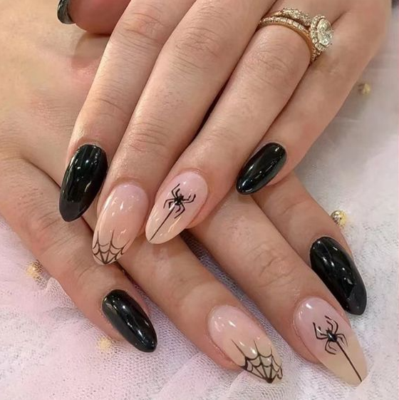 Nail Art Halloween Nails Nail Designs Halloween Nail Designs Fake Nails Halloween Nail Art