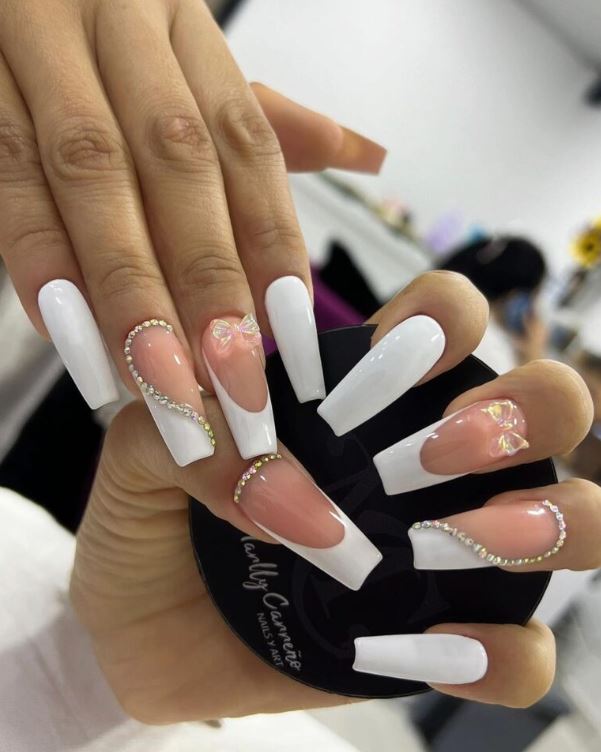 Stunning Cute And Elegant Nail Art Photo