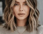 Stunning Shoulder Length Fall Hair 2024 Styles Featuring Color Blonde, Red And Brunette Trends With Fresh Cuts