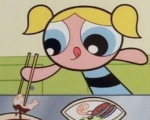 Sushi Love Powerpuff Bubbles Powerpuff Cartoon Wallpaper Vintage Cartoon Cartoon Pics Cute Cartoon Wallpapers