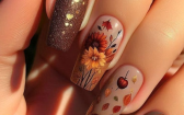 These Fall Nail Designs Are So Inspiring Fall Nail Designs Nail Designs Nail Art Nail Art Kit Hair And Nails Cute Acrylic Nails