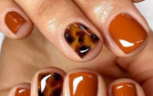 Top Short Fall Nails Trends To Try In 2024 Fall Toe Nails Orange Nail Designs Fall Gel Nails Orange Nails Nails Fall Nail Colors