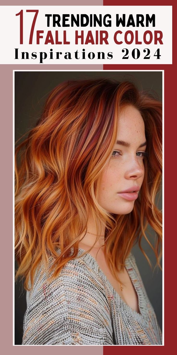 Trending Warm Hair Color Ideas For Autumn