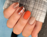 Trendy And Cute Fall Nail Designs And Fall Nail Colors To Upgrade Your Fall Nail Art In 2024 Fall Nail Designs Orange Nails Cute Nails For Fall Fall Nail Art Fall Manicure Fall Nail Colors