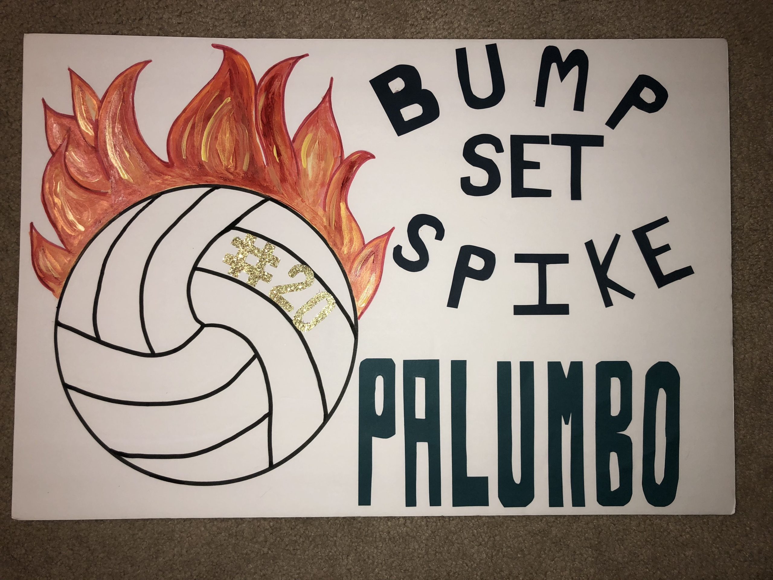 Volleyball Poster Ideas For Players Easy