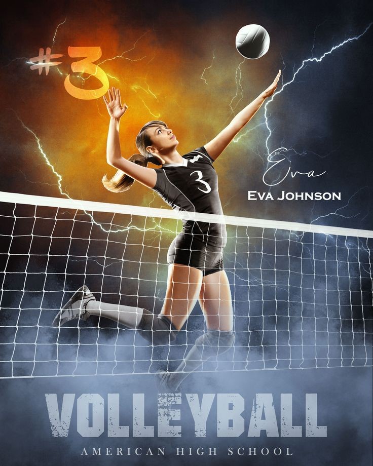 Volleyball Signature Sport Template