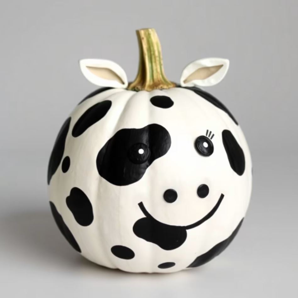 Amazing Cow Pumpkin Ideas