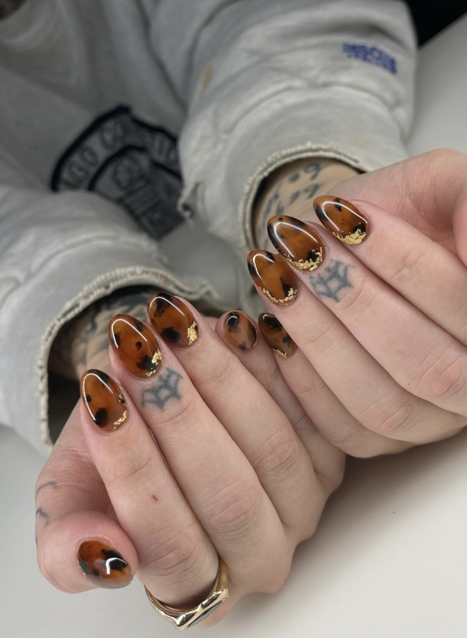 Autumn Inspired Gel Extensions