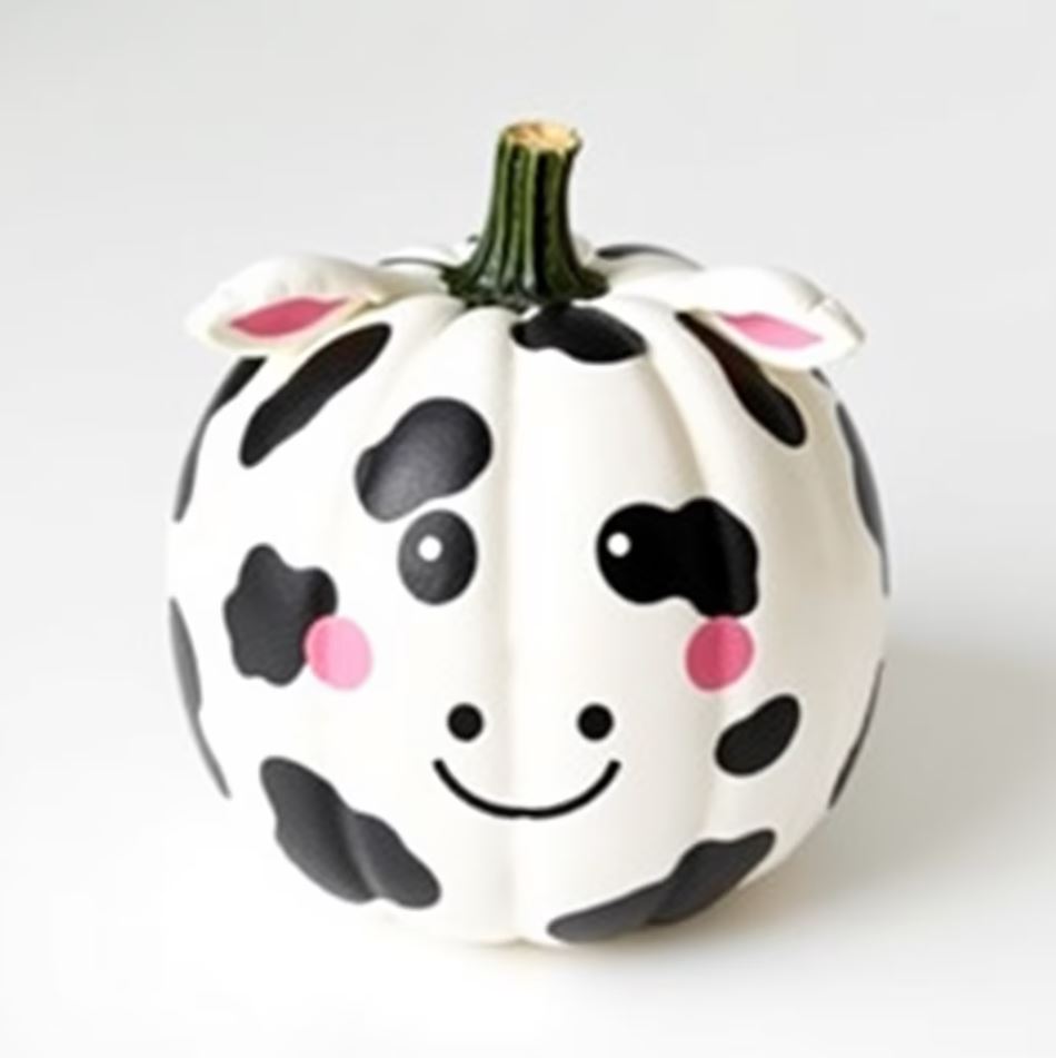 Awesome Cow Pumpkin Ideas