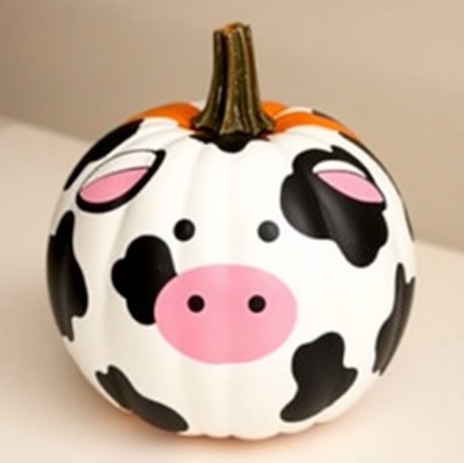 Best Cow Pumpkin Picture