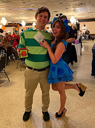 Blue’s Clues Couple Halloween Costume! Blue And Steve