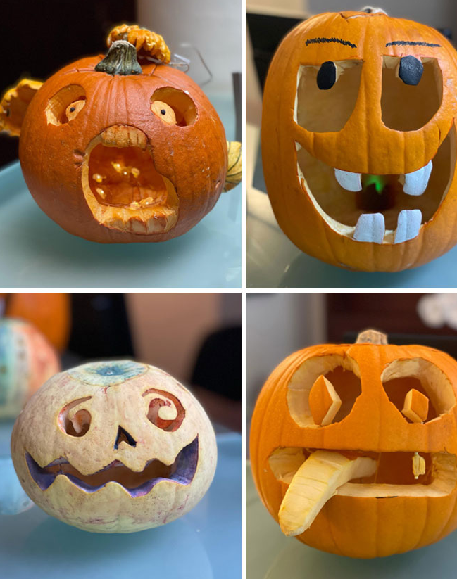 Check Out These Incredible Entries From Our Children's Pumpkin Carving Competition This Past Weekend