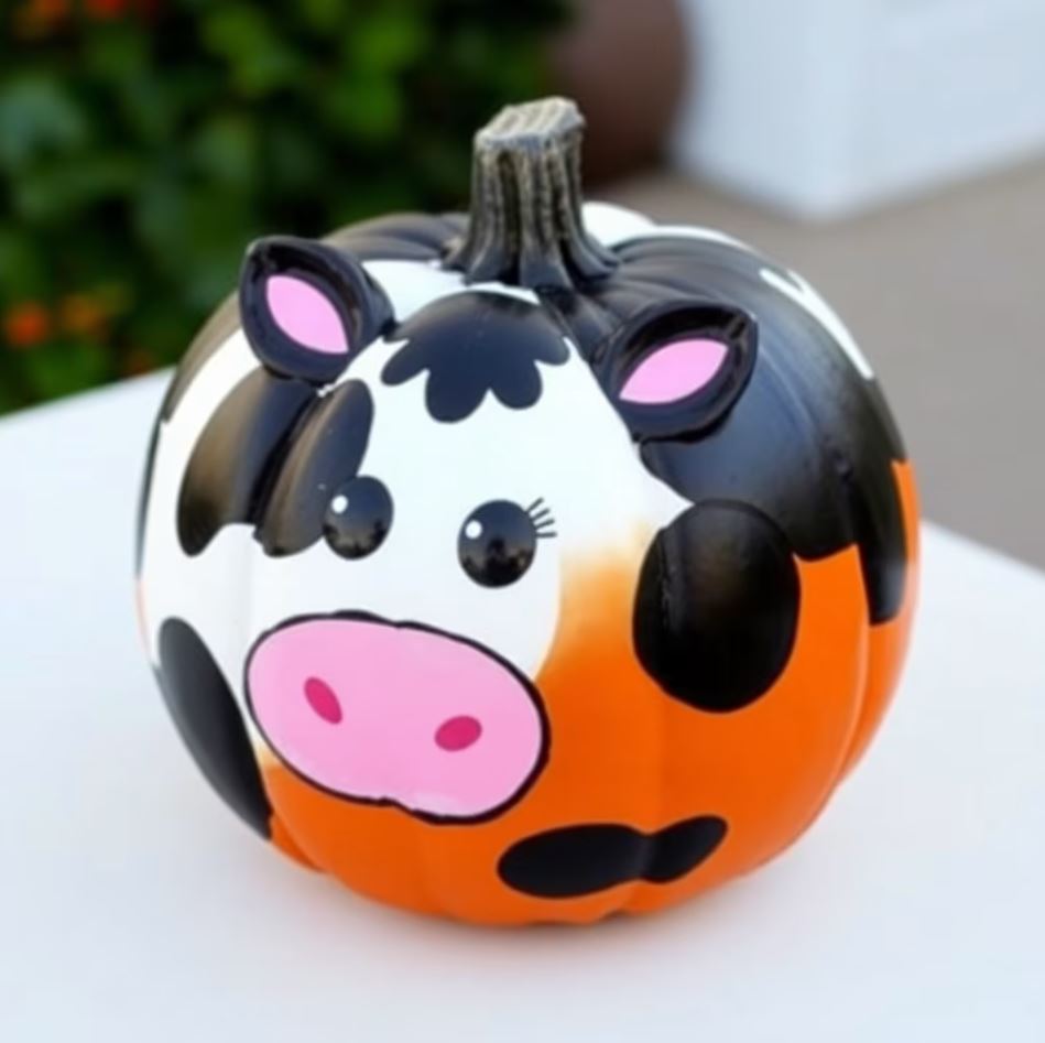 Cute Cow Pumpkin Gallery