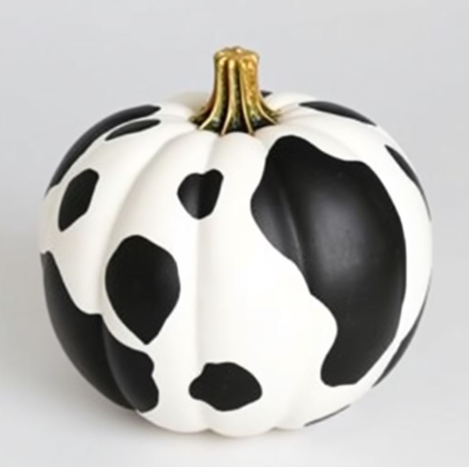 Cute Cow Pumpkin Picture