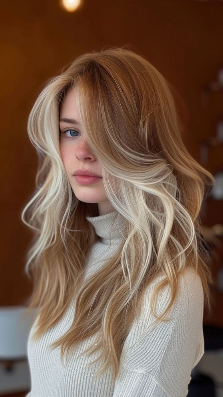 Dimensional Blonde With Light Tips