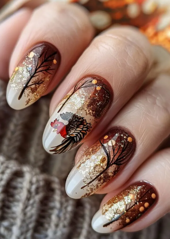 Glittery Gold