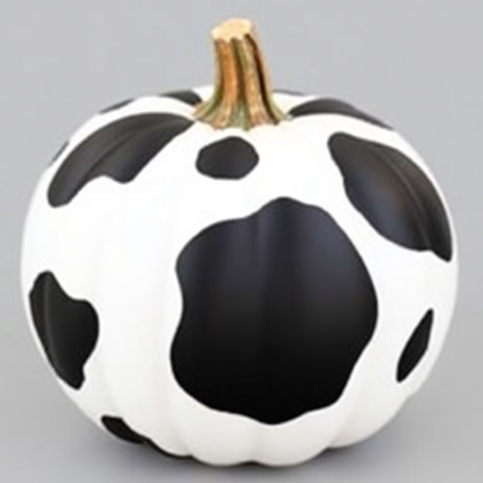 Gorgeous Cow Pumpkin Ideas