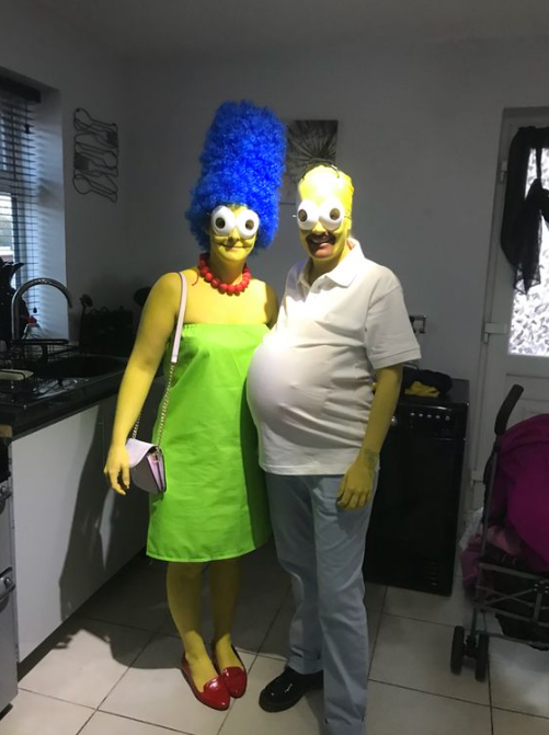 Homer And Marge From The Simpsons, Halloween Costume