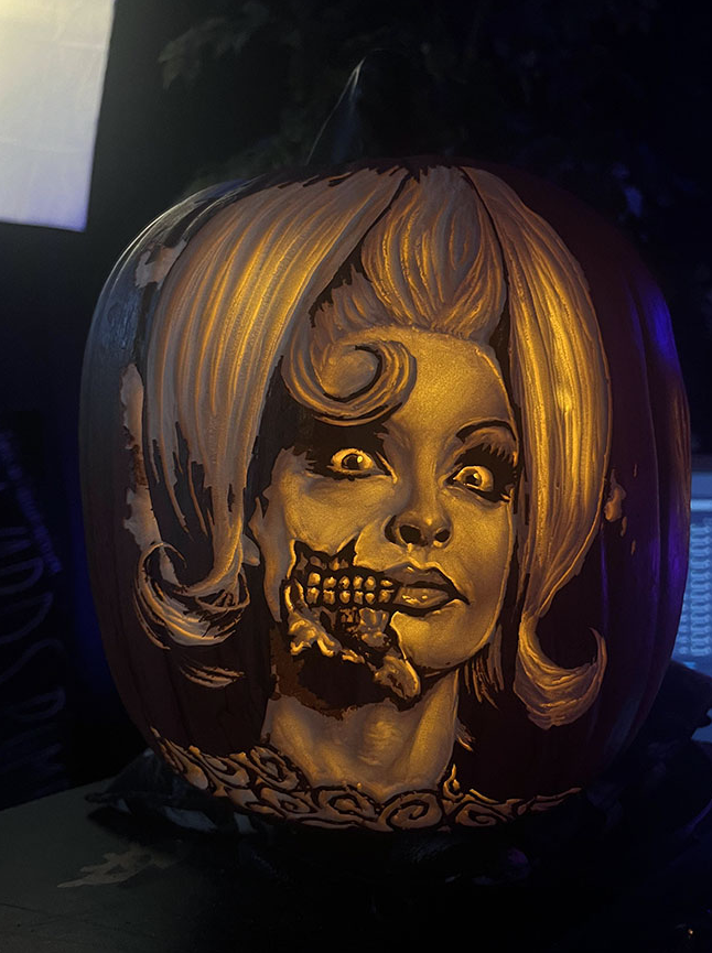 I Carved A Pumpkin Inspired By The Movie Mars Attacks