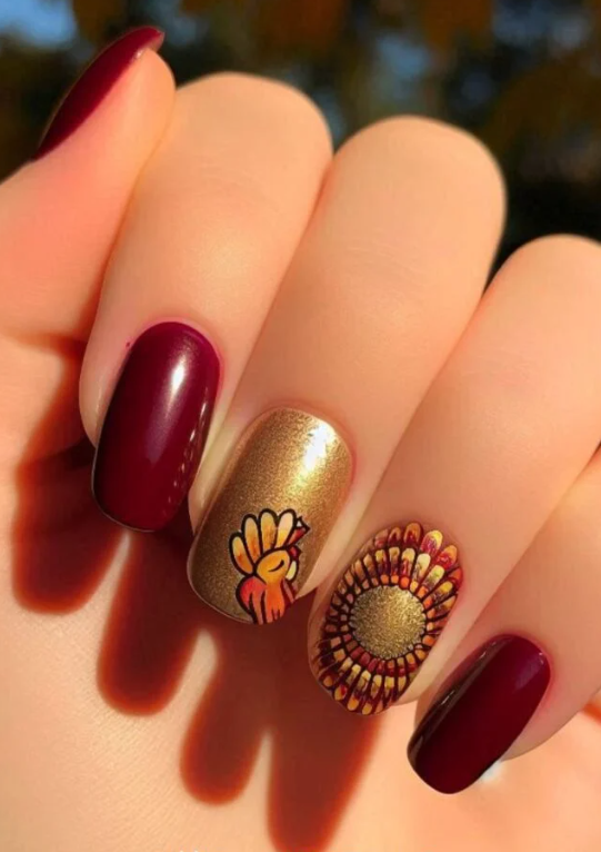 Maroon And Gold