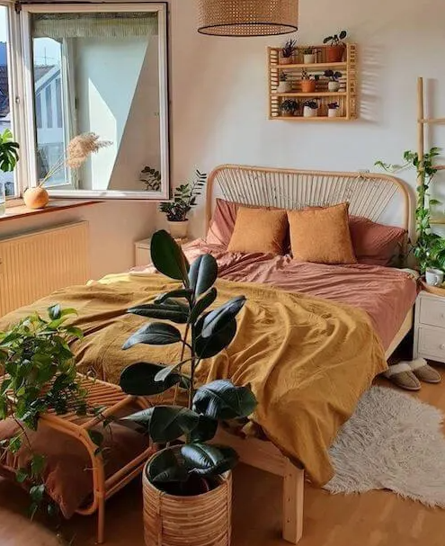 Modern Boho Bedroom Picture