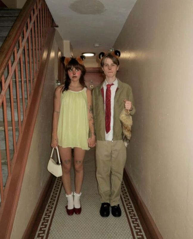 Mr Fox Costume For Couple