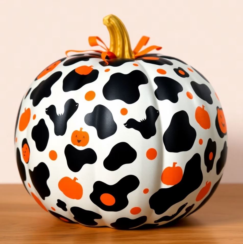 New Cow Pumpkin Picture