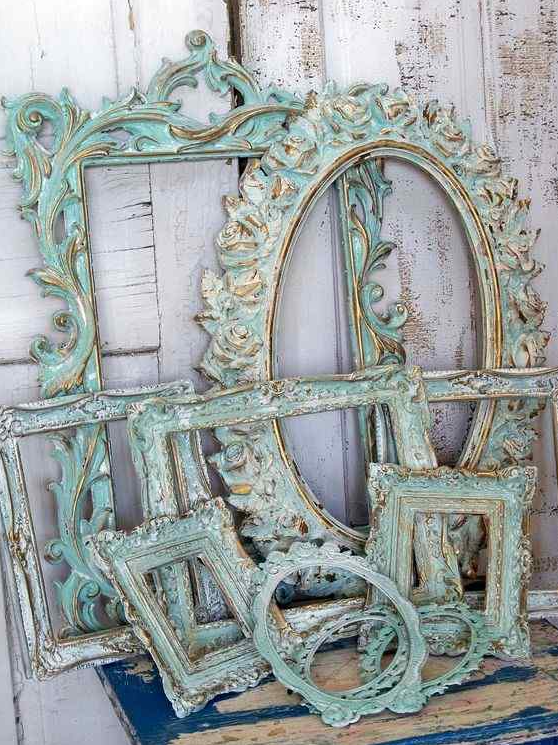 Or Go With A Chalk Paint Patina, Ornate Picture Frames