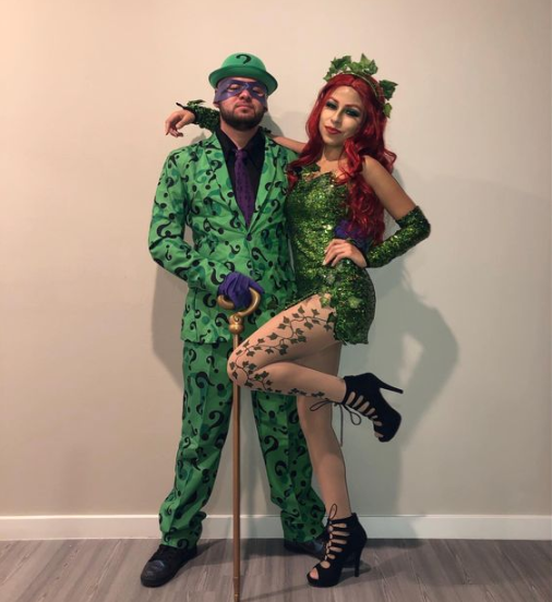 Poison Ivy And The Riddler Costume