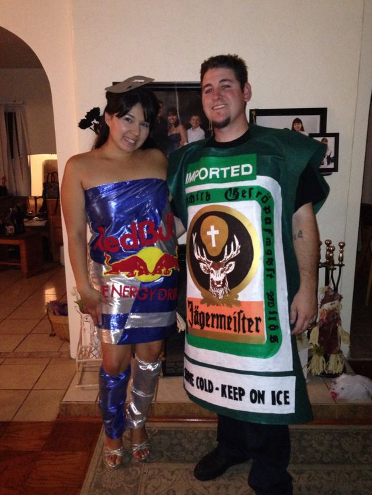 Red Bull & Jager Costume