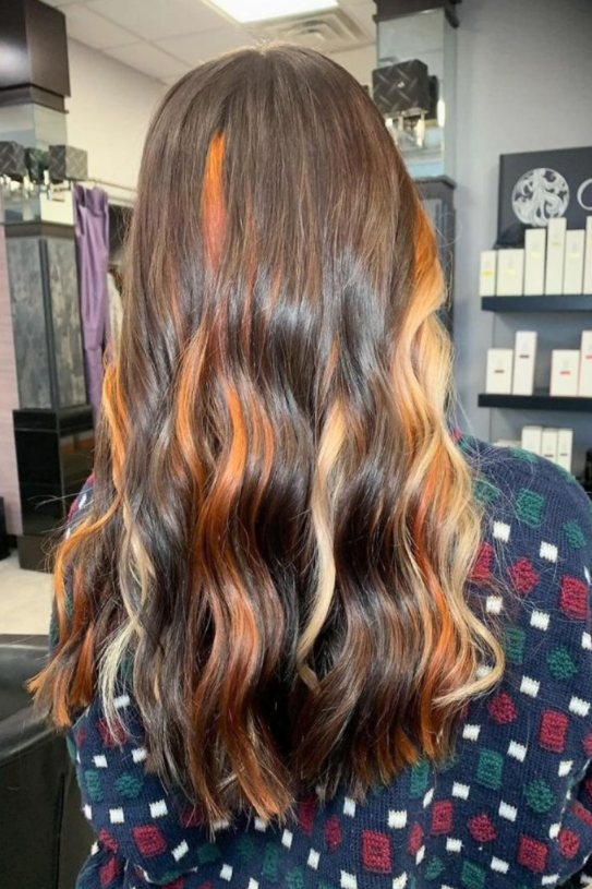 Sunset Streaks On Dark Waves